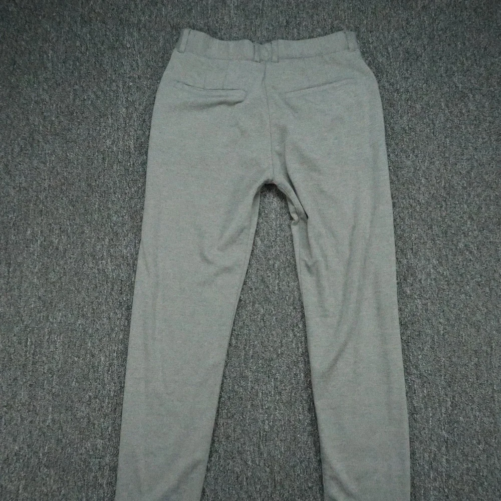 State & Liberty Pants Mens 31x31 Gray Tapered Stretch Zip Pocket Athletic